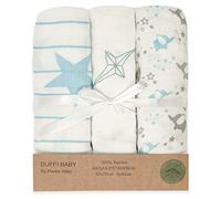 Baby Comfort - Gasas Estampadas 100% Bambú (3 Pzs) 55x70 cm