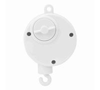 Baby Crib Mount E, Windup Music Box with Bell Toy 1pc Bed Infantil Móviles Mecánicos y Gancho Giratorio, Musical para Bebés/bebés, Unisex, ABS, 3 Minutos Tiempo de Juego