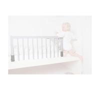 BABY DAN Barrière de sécurité pour lit en bois - 45 x 90 cm - blanc