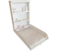 BABY DAN Compatible - Sofie - Tabel Cambiador de Pared - Metal Blanco