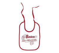 Baby de babero con impresión diseño - Baden descendencia - 84440 - Blanco