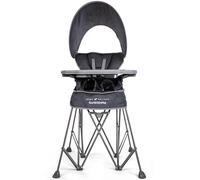 Baby Delight Go with Me Uplift Deluxe - Silla alta portátil, color gris