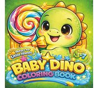 Baby Dino Coloring Book: 50 Cute Baby Dinosaur Coloring Pages - Bold & Easy Designs for Kids Ages 3-7 (Cute Baby Coloring Adventures)