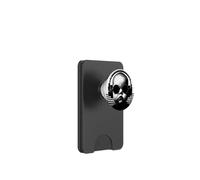 Baby DJ, diseño, Moderno, diversión, Mezcla y Festival, Blanco, Retro PopSockets PopWallet para MagSafe
