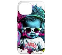 Baby DJ, diseño, música Divertida, Mezcla y Radio, Festival Rock Carcasa para iPhone 16 Pro MAX