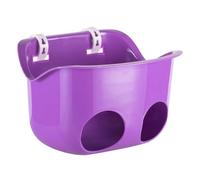 Baby Doll Bike Seat, Kids Bicycle Accessory, Doll Carrier with Straps, Lightweight PP Material, Easy to Install on Bikes or Strollers, Bike