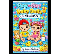 Baby Dolls Coloring Book