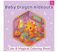 Baby Dragon Hideouts: A Cute and Magical Coloring Book for Kids and Adults with Adorable Dragons, Fantasy Scenes, Cozy Adventures, and Hidden Magical Corners (Fantasy Hideouts)