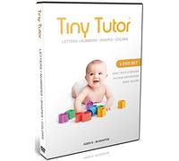 Baby DVD Set - 4 Educational Videos Teach Kids Letters, Numbers, Shapes & Colors - Early Language Learning for 1, 2, & 3 Year Old Preschool Children - Prep Your Einstein