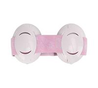 Baby Ear Muffs Bloqueo de protección auditiva para bebés con banda para la cabeza elástica ideal para viajes al sueño y actividades al aire libre en rosa (Rosa)