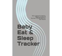 Baby Eat & Sleep Tracker: Daily Logbook for Feeding, Sleeping, Diapers & Routines | 90-Day Record for New Parents