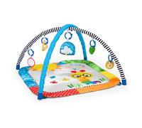 Baby Einstein Gimnasio de Actividades Cal Plegable - Tapete Juego Educativo, Música, 5 Juguetes, 0+ Meses