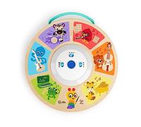 Baby Einstein, Hape Cal's Smart Sounds Symphony Magic Touch Juguete electrónico de actividad de madera en 3 idiomas (inglés, francés y español), multicolor, 6+ meses de edad