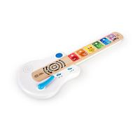 Baby Einstein, Hape, Guitarra Electrónica Strum Along Songs Magic Touch, juguete musical de madera, 2 modos de juego, instrumentos musicales para niños, a partir de 6 meses