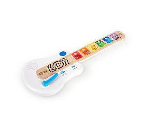 Baby Einstein, Hape, Guitarra Electrónica Strum Along Songs Magic Touch, Juguete Musical de Madera, 2 Modos de Juego, Instrumentos Musicales para niños, a Partir de 6 Meses