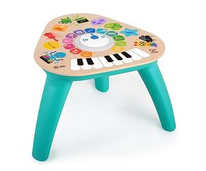 Baby Einstein, Hape, Mesa de Actividades Electrónica Clever Composer Tune Magic Touch, Juguetes Musicales de Madera, 22 Instrumentos Musicales electrónicos para niños, a Partir de 6 Meses