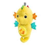 Baby Einstein Sea Dreams Seahorse Peluche Bebé Ruido Blanco Caballito de mar - Con Tecnología Reactiva al Llanto, Sonidos Marinos para Dormir, Recién nacido +, Amarillo