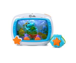 Baby Einstein Sea Dreams Soother - Máquina de Ruido Blanco para Bebé con Luces, Música y Sonidos Marinos, Acuario Bebé Juguete de Cuna con Control Remoto, Recién Nacidos y Más