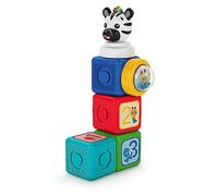 Baby Einstein Set de Bloques de Construcción para Actividades Tipo Montessori Connectables Add & Stack (6 Piezas), Edades: 6 Meses en adelante
