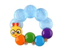 Baby Einstein, Sonajero y Mordedor Teether-pillar, Oruga de Juguete para la dentición, Edades 3 meses +