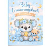 Baby-Erinnerungsbuch: Das erste Jahr (Jungen-Edition)