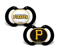 Baby Fanatic MasterPieces MLB Pittsburgh Pirates - Chupetes (2 unidades)