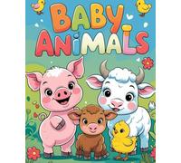 Baby Farm Animals Coloring Book