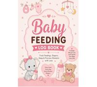 Baby Feeding Log Book: Daily Newborn Feeding, Bottle & Breastfeeding Tracker, Diaper Change, Sleep Schedule & Notes Journal for New Parents, Moms & Dads