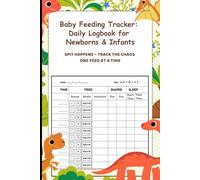 Baby Feeding Tracker: Daily Logbook for Newborns & Infants: Spit Happens - Track the Chaos One Feed at a Time (Tiny Steps Record Books)
