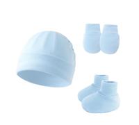 Baby First Comfort Set Gorro Para Recién Nacidos Con Guantes Y Calzado Necesidad Recién Nacidos Ropa Cómoda Uso En Interiores Exteriores Conjunto Cómodo Saludable Bebés
