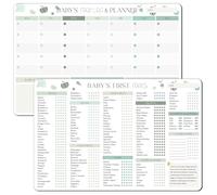 Baby First Foods Tracker magnético verde