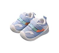 Baby First Walking Wide Shoes Infant Boys Girls Breathable Barefoot Shoes Crib Tennis Shoes Lightweight Non-Slip Sneakers Pre Walkers