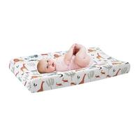 Baby Floral Diaper Changing Pad - Waterproof Baby Change Mat | Waterproof Changing Pad Liners | Soft And Cozy Surfaces Ensures Utmost Comfort For Your Little | Hand Or Machine Wash