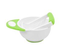 Baby Food Masher, Baby Food Smasher, Food Masher Tool Baby, Baby Food Grinder Hand, Food Serving Bowl With Grinding Rod, Non-Slip Food Mill Bowl, Anti-Scalding Food Crusher For Kids Food