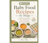 Baby Food Recipes by Stage: A Safety-First Feeding System with Homemade Purees, Baby-Led Weaning, Allergen Plans, Freezer Prep, Texture Ladders, and 30-Day Meal Plans for Babies 6-24 Months