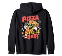 Baby Funny Cartoon Food Design Pizza Slice Sudadera con Capucha
