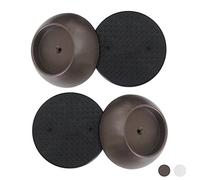 Baby Gate Guru Protector de Pared - Almohadillas para Proteger sus Paredes de las Barreras de Seguridad para Bebés y Mascotas Montadas a Presión (Paquete de 4, Bronce)