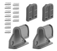 Baby Gate Parts, Hardware Set, 2,76 x 1,97 x 0,79 pulgadas Retractable Gate, Latches Brackets Screws Extensions Stair Components for Nursery Room Kitchen Safety Childproofing Solutions