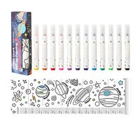 Baby Growth Height Chart- 170x27cm Multifunctional Roll-up Measuring Supplies | Height Measurement Ruler With 12 Color Pens For Kindergartens And Early Childhood Education Centers