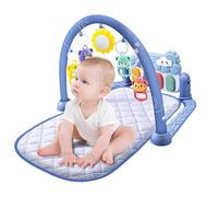 Baby Gym Play Mat, Large Piano Pad, ABS, Electronic Components, Cloth Baby Activity with Toy Piano, Lights, Music, Smart Stages Learning Content, Babies Toys for Newborns, 72x49x40cm