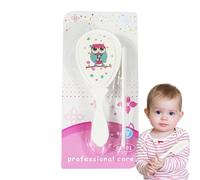 Baby Hair Brush, Massage Cradle Cap, Soft Bristle Comb In Newborns, Gentle Kit Scalp Shower Grooming Baby For Safe Care, Boys & Girls, 40g, 4.92x1.18x0.2 Inches