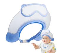 Baby Hair Washing Shield, Adjustable Kids Shower Cap, 9,06 x 9,06 x 2,76 pulgadas Soft Protective Bathing Accessory, Flexible Fit, Shampoo Hat for Girls, Boys and Bath Time