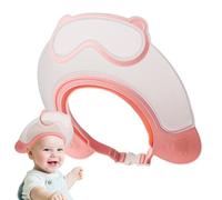 Baby Hair Washing Shield, Adjustable Kids Shower Cap, 9,06 x 9,06 x 2,76 pulgadas Soft Waterproof Visor Prevents Soap and Water from Eyes, Lightweight Comfort Design for Bathing Use