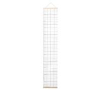 Baby Height Growth Chart Wall, Canvas Grow Mesas, Measuring Ruler Hangable Impermeable Removable, Bedroom Nursery Decoration, Growth Tracker for Boys, Girls Room, 7,87 x 47,24 pulgadas