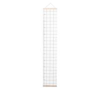 Baby Height Growth Chart Wall, Canvas Measuring Ruler for Kids, Waterproof and Removable Design, Hangable Canvas Material, Ideal for Nursery and Bedroom Panel Decor