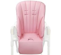 Baby High Chair Leather Cover, Non-Slip Padded Highchair Seat Cushion, Waterproof Bench Replacement Cover for Toddler Dining Chairs, Travel, Restaurant, Daily Use