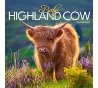 Baby Highland Cow Calendar 2027: Fluffy Calves and Country Days