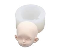 Baby Human Face 3D Clay Mold Ceramic Plaster Silicone Handcraft Soap Candle Resin Tool Mould DIY for Crafts