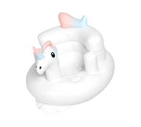 Baby Inflatable Seat for Babies 3-36 Months Infant Back Support Summer Sofa Large Base PVC Soft Toddler Chair for Sit Up Baby Shower Seat Floor Seater Gifts
