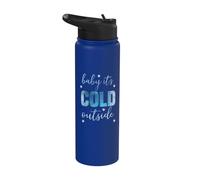 Baby its frío outside Stainless Steel Insulated Water Bottle